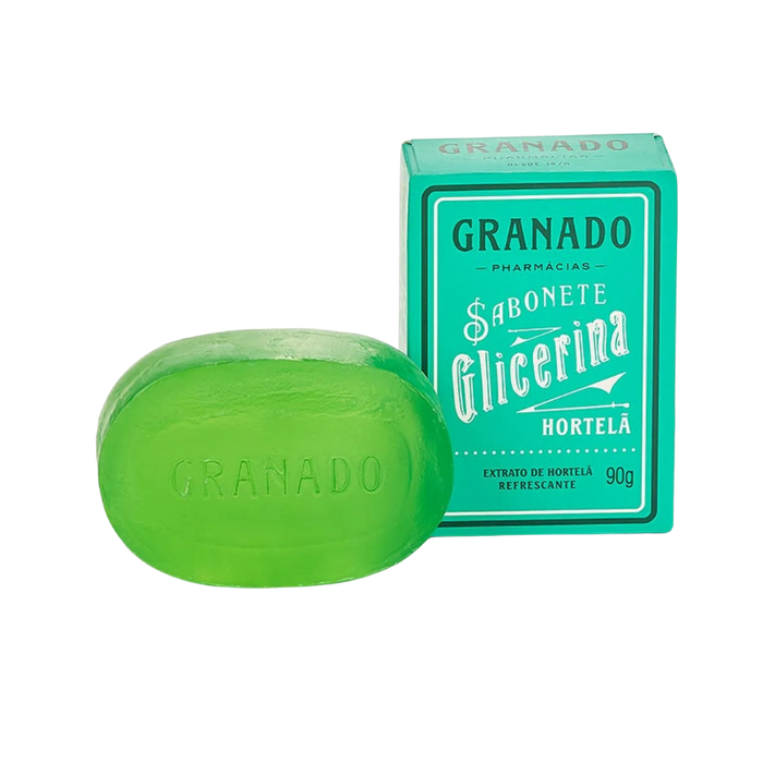 Sabonete em Barra de Glicerina Hortelã GRANADO 90g