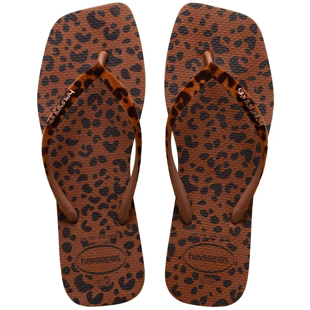 Chinelo Havaianas Slim Square Velvet BrasilinBox