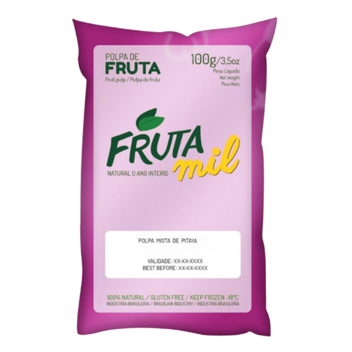 Polpa de Pitaya / Pitaya Pulp FRUTAMIL - 100g