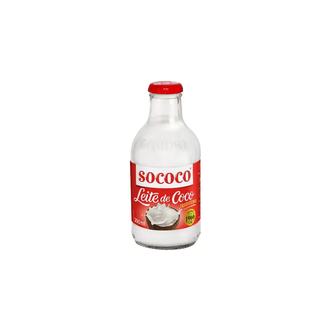 Leite de Coco Tradicional SOCOCO - 200ml BrasilinBox