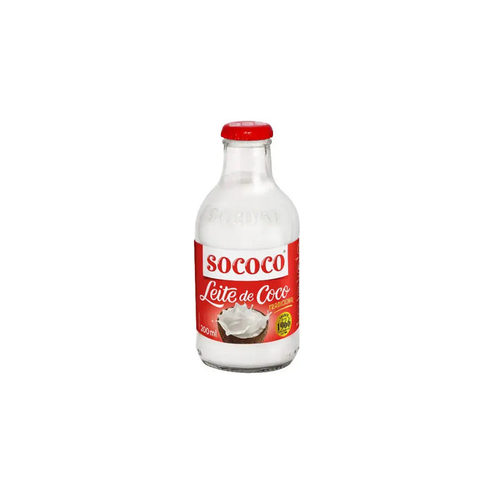 Leite de Coco Tradicional SOCOCO - 200ml BrasilinBox