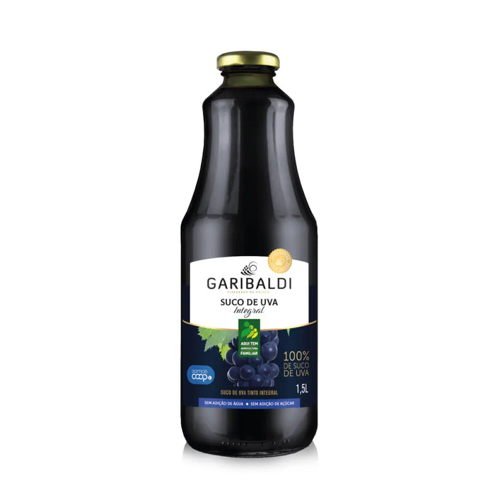 Suco de Uva Integral Garibaldi 1,5L BrasilinBox