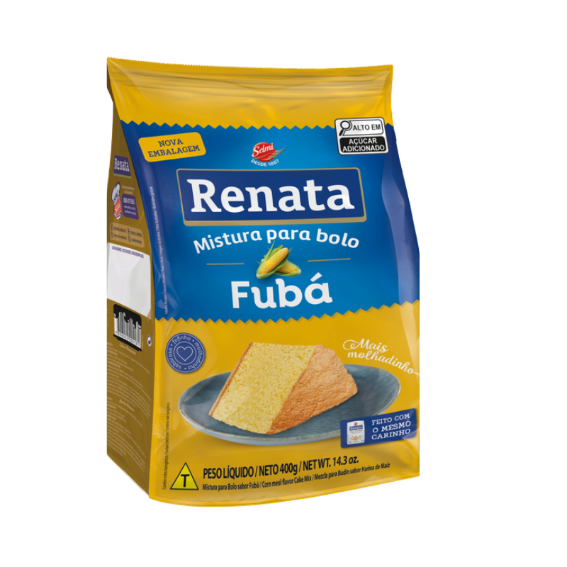 Mistura para Bolo Sabor Fubá RENATA - 400g