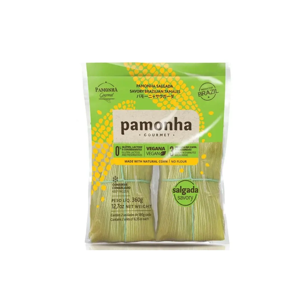 Pamonha Salgada Congelada Gourmet MAIZ FOOD - 360g