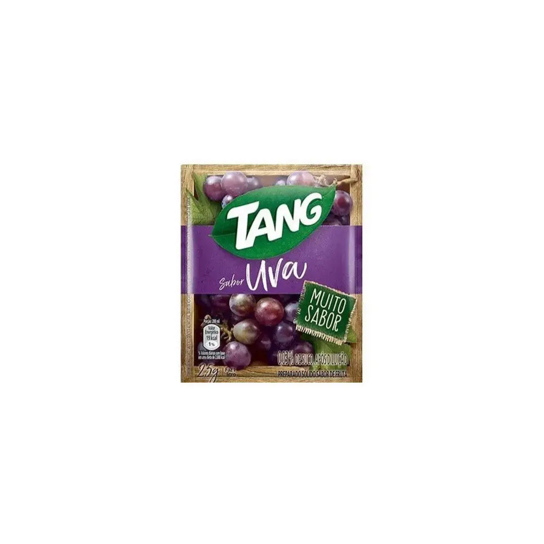 Refresco em pó de Uva TANG - 18g BrasilinBox