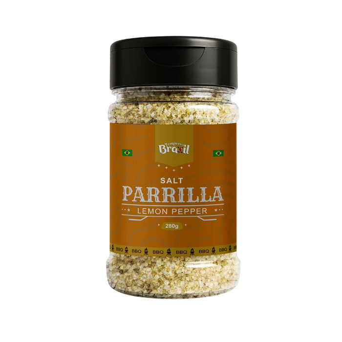 Sal Parrilla Lemon Pepeer TEMPEROS BRAZIL 280g