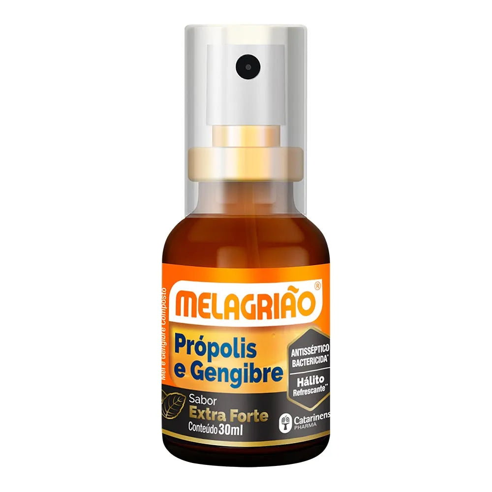 Spray para Garganta Melagrião Própolis e Gengibre Sabor Extra Forte - 30ml
