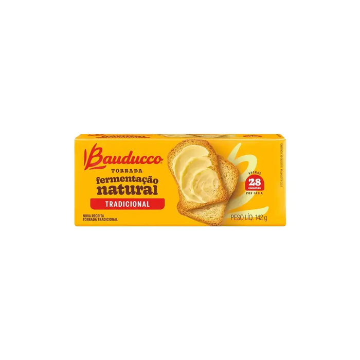 Torrada Tradicional BAUDUCCO - 142g BrasilinBox