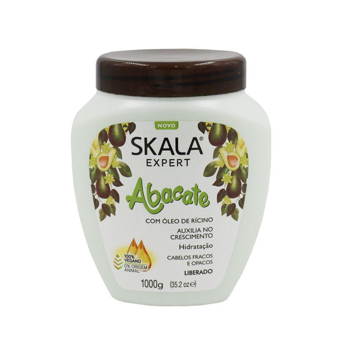 Creme de Tratamento Bomba de Vitaminas e Abacate SKALA EXPERT - 1000ml