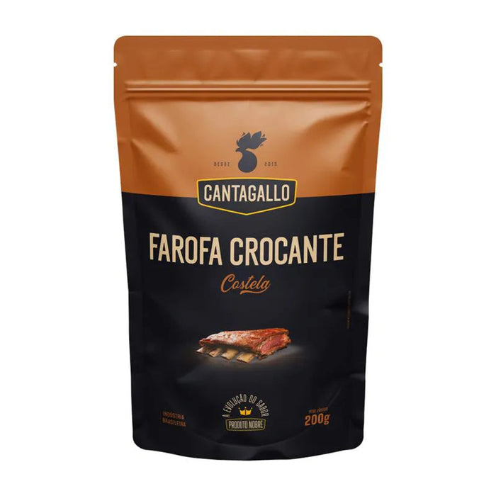 Farofa Crocante Costela CANTAGALLO 200g