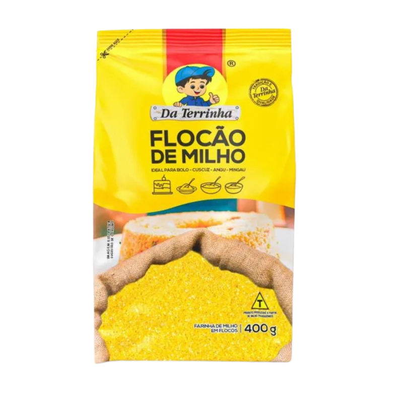 Flocão de Milho / Corn Flakes DA TERRINHA - 400g