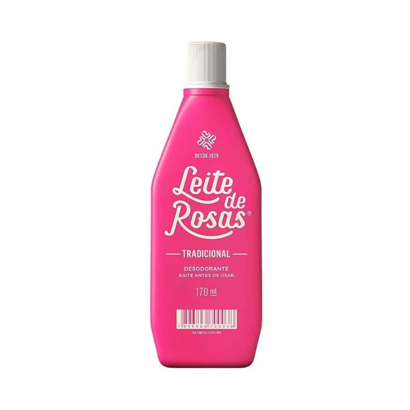 Desodorante Tradicional / Tradicional Deoderant LEITE DE ROSAS - 170ml