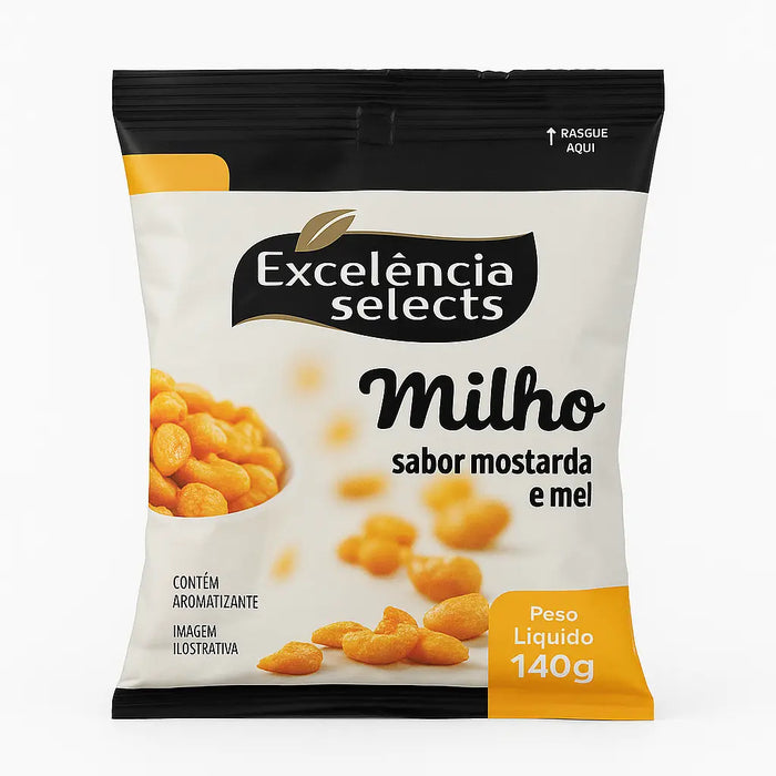 Milho sabor Mostarda e Mel EXCELÊNCIA SELECTS 140g