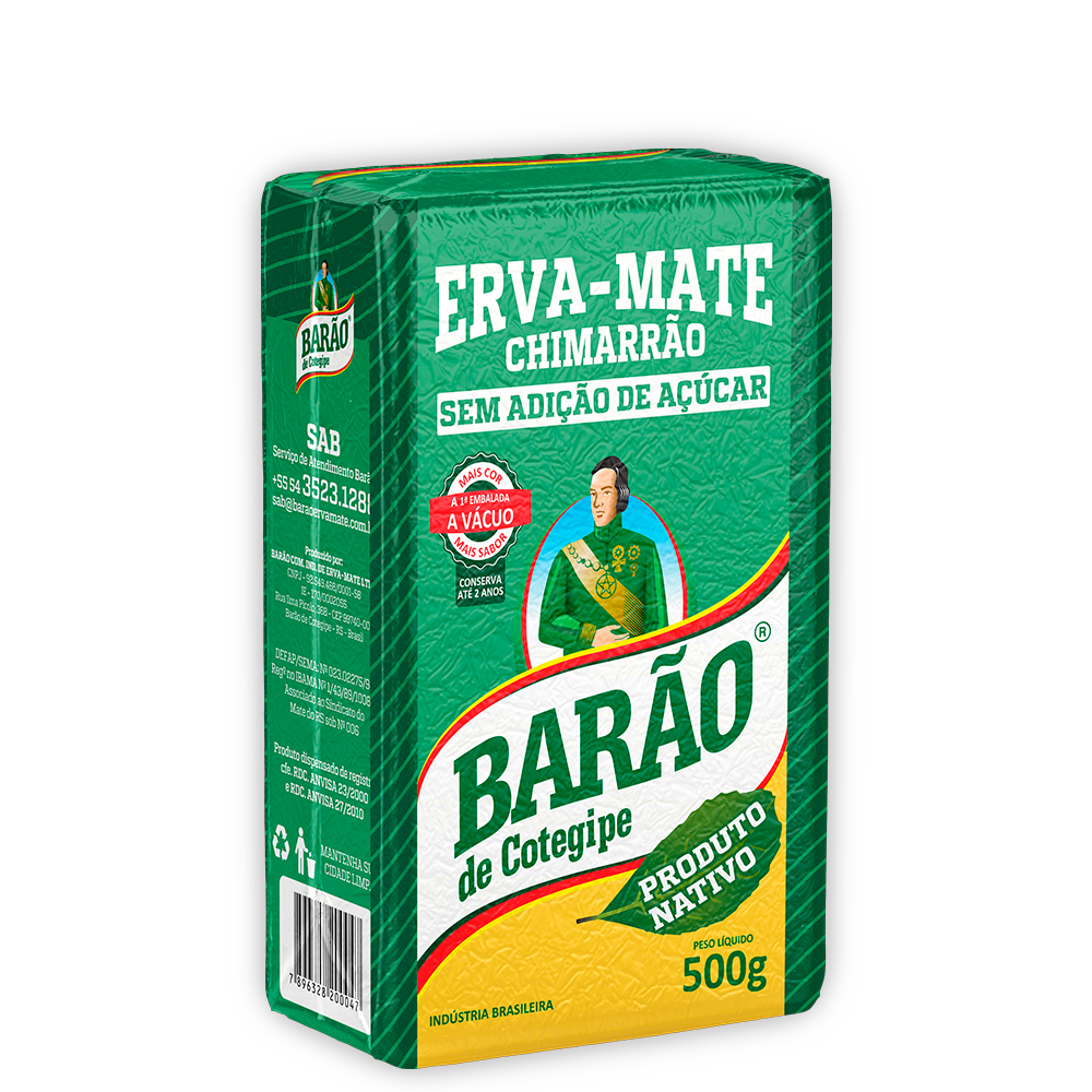Erva Mate Chimarrão Nativa / Matte Nativa BARÃO - 1Kg