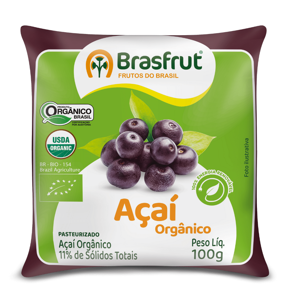Polpa de Açaí BRASFRUT 100g