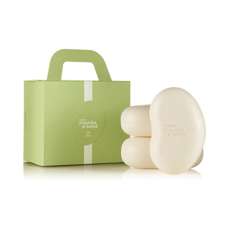 Sabonete Em Barra Mamãe E Bebê 6 Unidade Sortido 100g NATURA