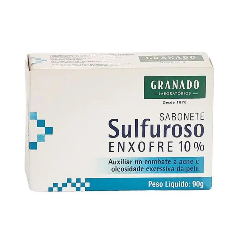 Sabonete Sulfuroso Enxofre 10% GRANADO 90g