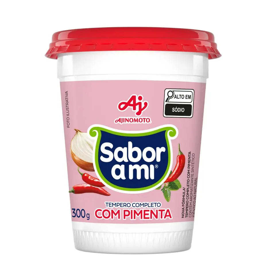 Tempero Completo com Pimenta / Spicy Complete Seasoning SABOR AMI - 300g