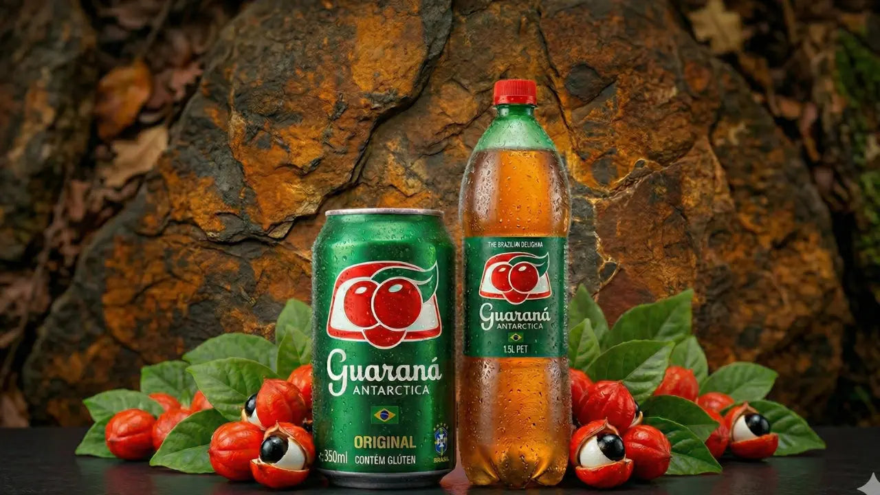 Guaraná ANTARCTICA: Ingredientes e Sabor Autêntico que Você Vai Amar Brasil inBox - Produtos Brasileiros em UK
