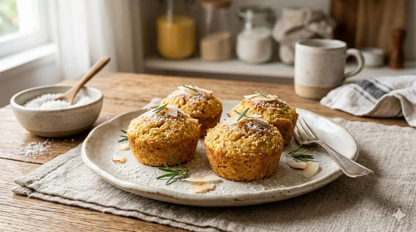 Bolinho de flocão com coco: simples, leve e sem glúten nem lactose Brasil inBox - Produtos Brasileiros em UK