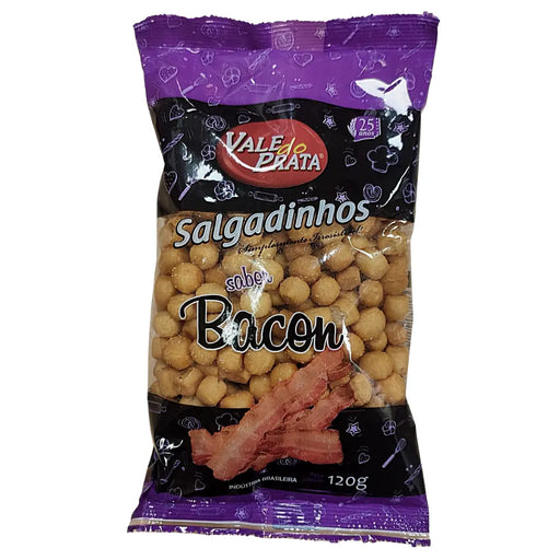 Salgadinhos de Bacon VALE DO PRATA 120g BrasilinBox