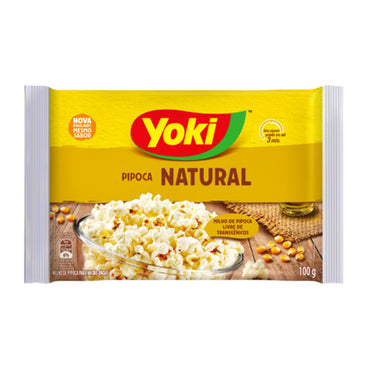 Pipoca para Microondas Natural YOKI - 100g 