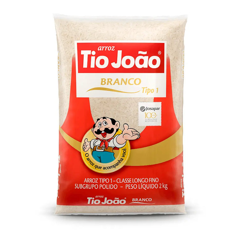 Arroz Branco / Arroz Branco TIO JOÃO - 1Kg 