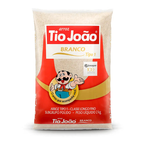 Arroz Branco / Arroz Branco TIO JOÃO - 1Kg 