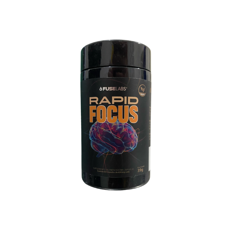 RapidFocus Suplemento Alimentar - 60 Cápsulas