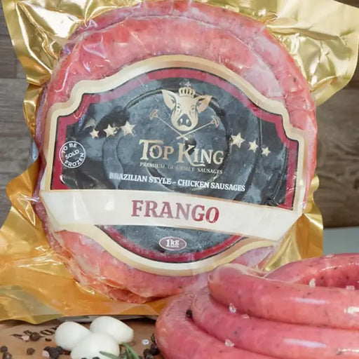Linguiça Frango Gourmet TOP KING - 1kg 