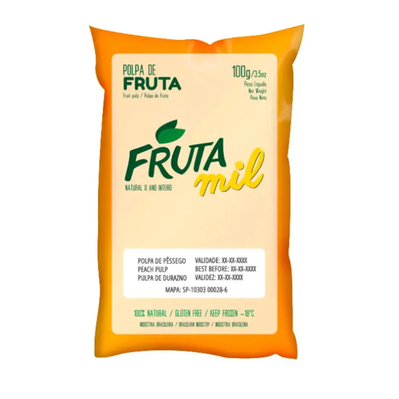 Polpa de Pêssego FRUTAMIL - 100g 