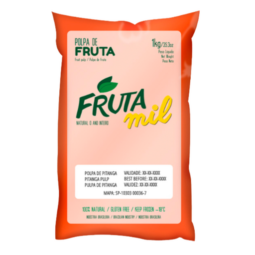 Polpa de Pitanga / Surinam Cherry Pulp FRUTAMIL - 100g 