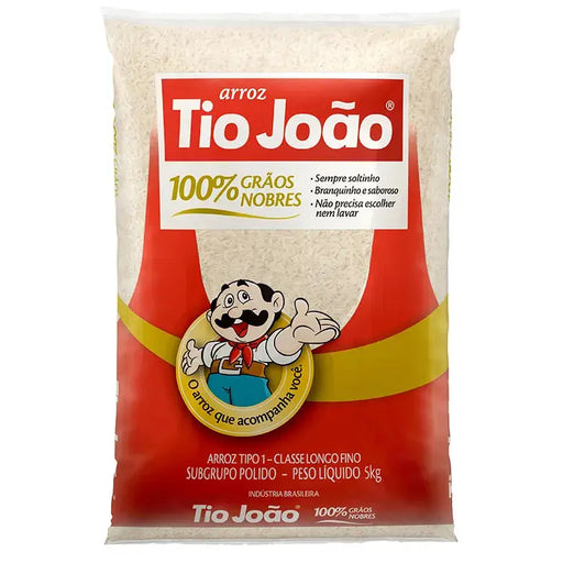 Arroz Branco / Arroz Branco TIO JOÃO - 5Kg 