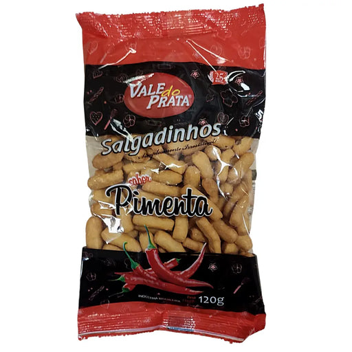 Salgadinho de Pimenta VALE DO PRATA 120g BrasilinBox