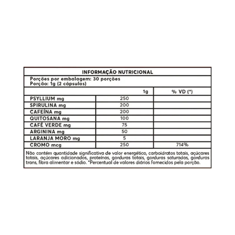 Rapid Fuse Suplemento Alimentar - 60 Cápsulas 