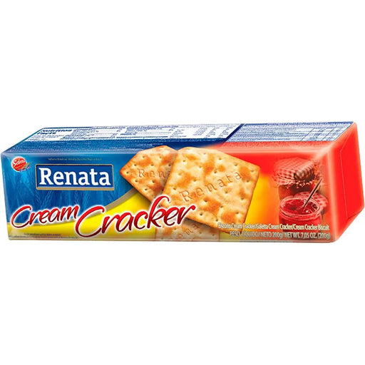 Biscoito Cream Cracker RENATA 200g BrasilinBox