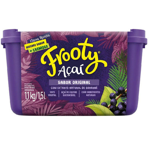 Açaí com Guaraná FROOTY - 1.5L 