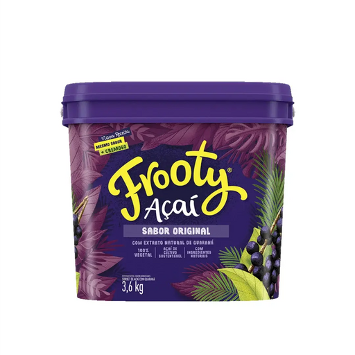 Açaí com Guaraná FROOTY - 3.6kg 