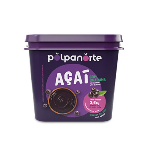 Açaí com Guaraná POLPANORTE - 3.6kg 