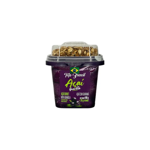 Açaí com Guaraná e Granola TOP BRAZIL - 200g 