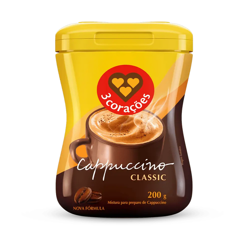 Cappuccino Classic 3 CORAÇÕES - 200g 