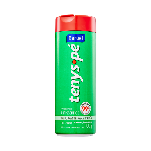 Desodorante para os Pés Canforado / Canforado Foot Deodorant TENYS PÉ - 100g 
