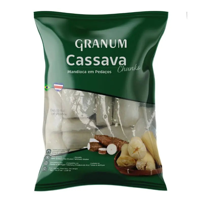 Granum Cassava in Pieces Frozen 1kg 