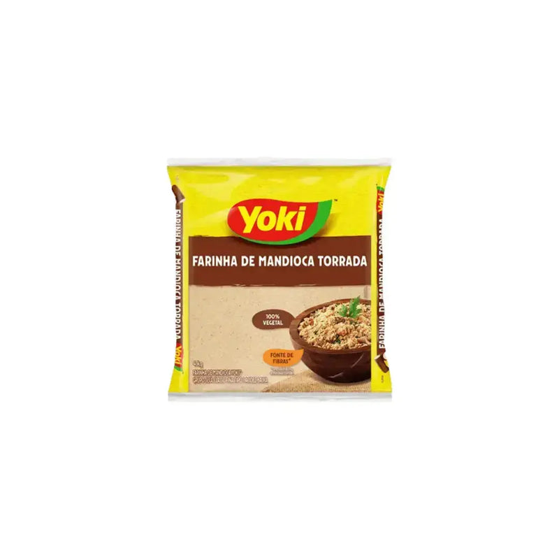 Farinha de Mandioca Torrada YOKI - 500g BrasilinBox