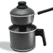 Cuscuzeira Black Enamel - Personal Size BrasilinBox