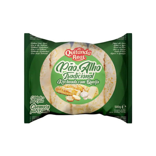 Pão de Alho Tradicional QUITANDA REAL - 500g BrasilinBox