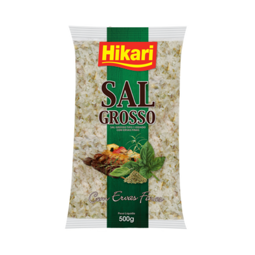Sal Grosso com Ervas Finas / HIKARI - 500g 