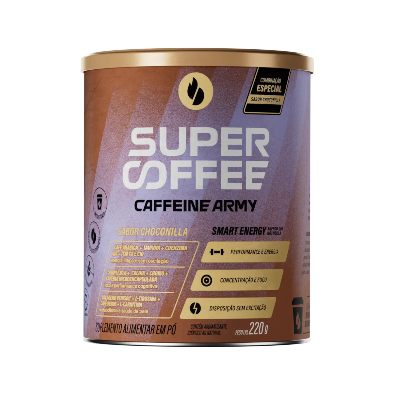 SuperCoffee Sabor Choconilla 220g BrasilinBox