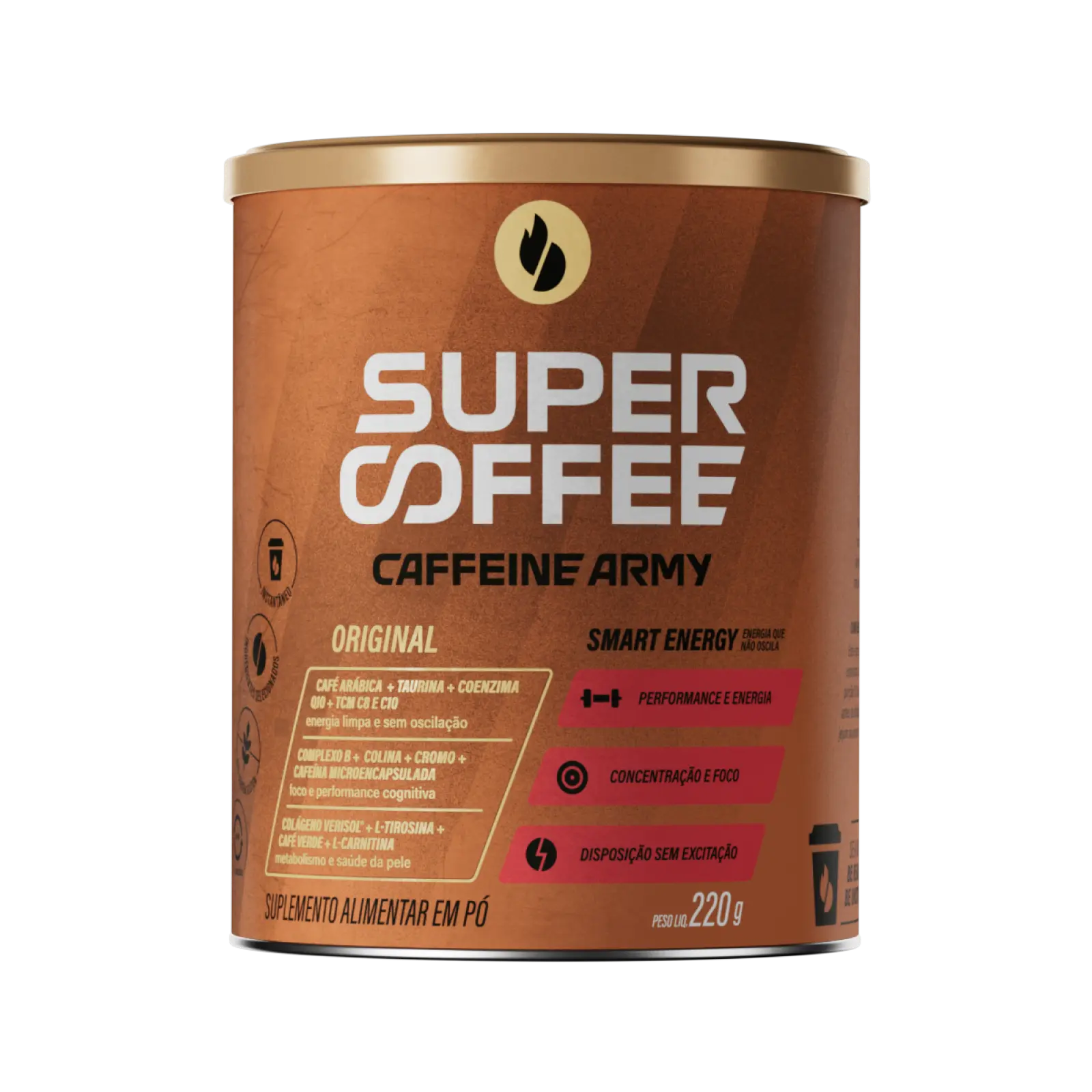 SuperCoffee Sabor Original 220g BrasilinBox