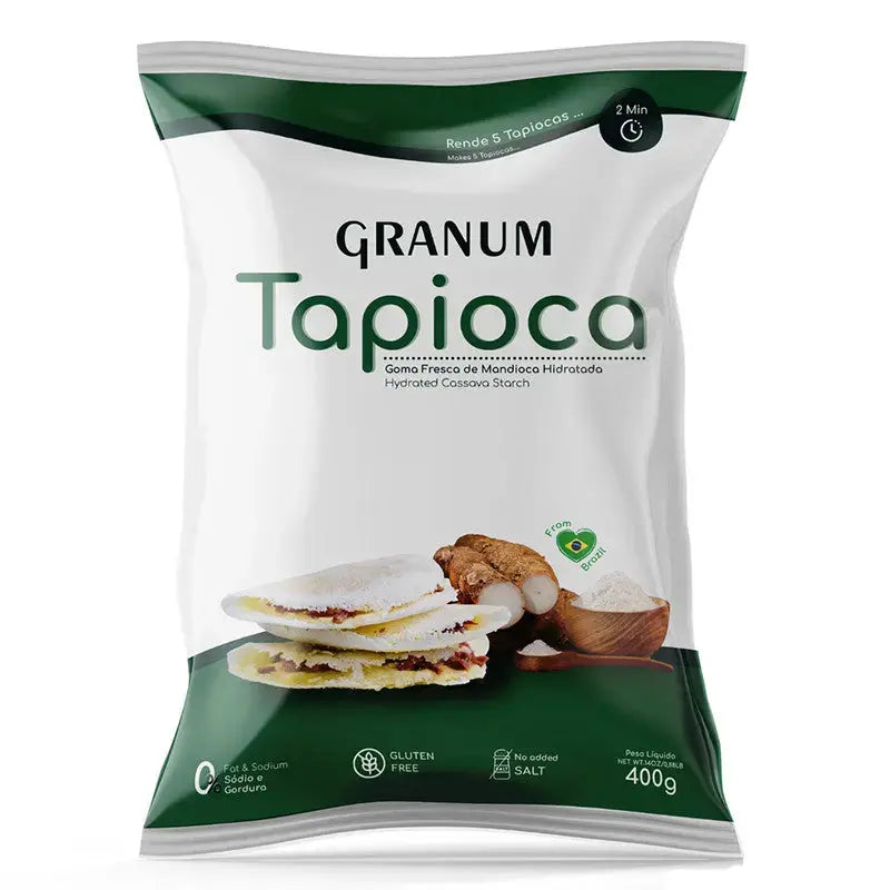 Tapioca Hidratada Premium GRANUM - 400g BrasilinBox